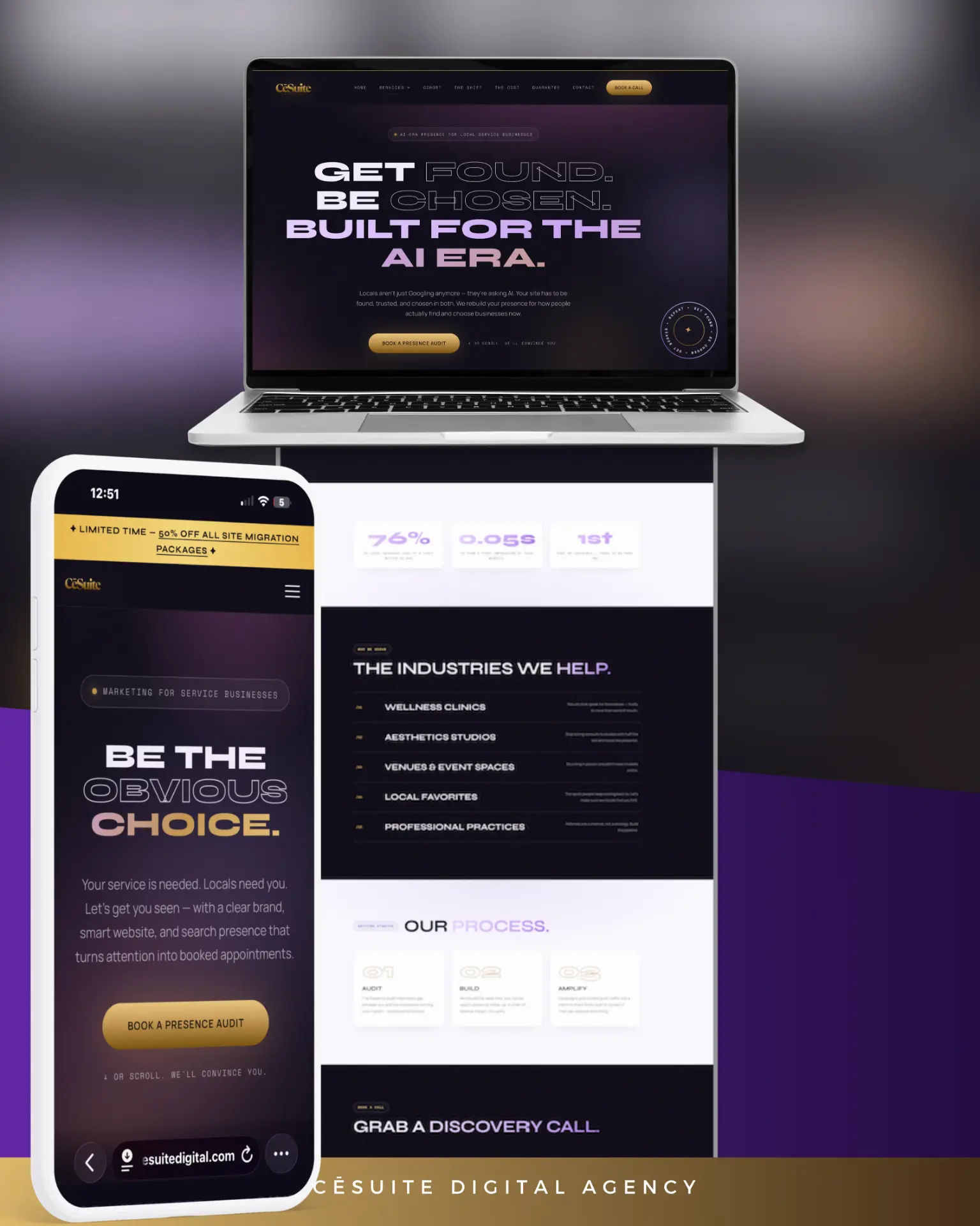 CēSuite Digital — website by CēSuite Digital